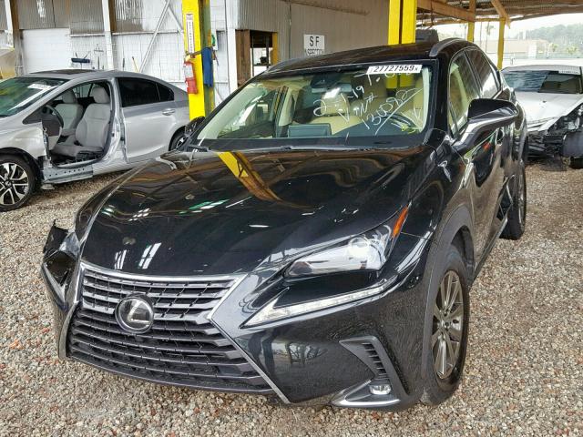 JTJYARBZ1K2130082 - 2019 LEXUS NX 300 BLACK photo 2