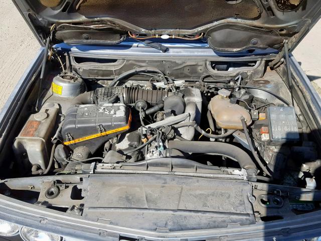 WBADC8404G0668795 - 1986 BMW 535 I AUTO BLUE photo 7