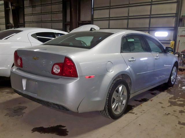 1G1ZA5E06CF320654 - 2012 CHEVROLET MALIBU LS SILVER photo 4