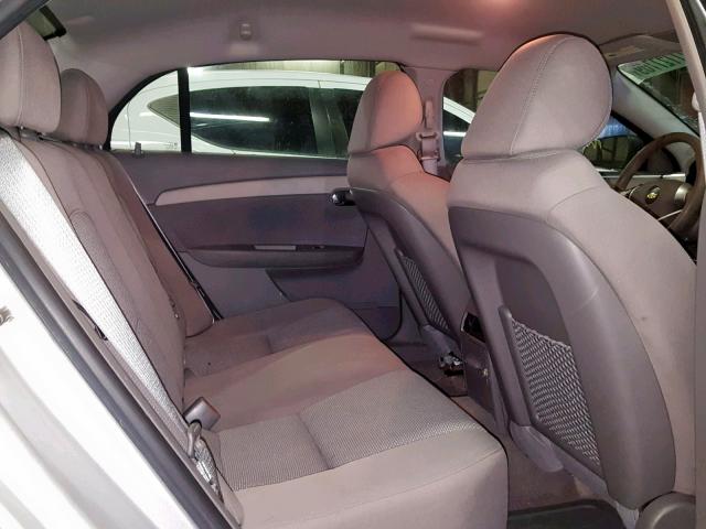 1G1ZA5E06CF320654 - 2012 CHEVROLET MALIBU LS SILVER photo 6