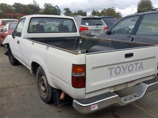 JT4RN82PXN5066230 - 1992 TOYOTA PICKUP 1/2 WHITE photo 3