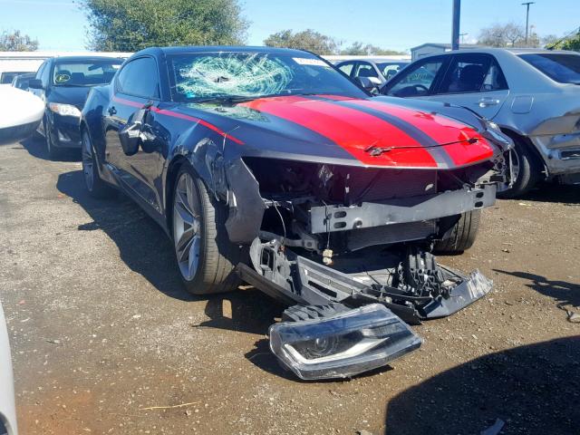 1G1FA1RS4H0102973 - 2017 CHEVROLET CAMARO LS GRAY photo 1