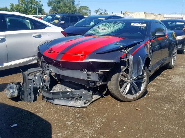 1G1FA1RS4H0102973 - 2017 CHEVROLET CAMARO LS GRAY photo 2