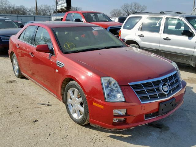 1G6DW67V480109824 - 2008 CADILLAC STS RED photo 1