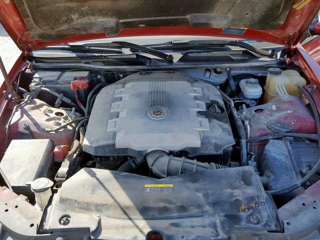 1G6DW67V480109824 - 2008 CADILLAC STS RED photo 7