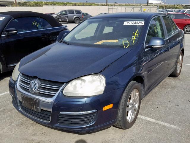 3VWSG71K87M010406 - 2007 VOLKSWAGEN JETTA 2.5 BLUE photo 2