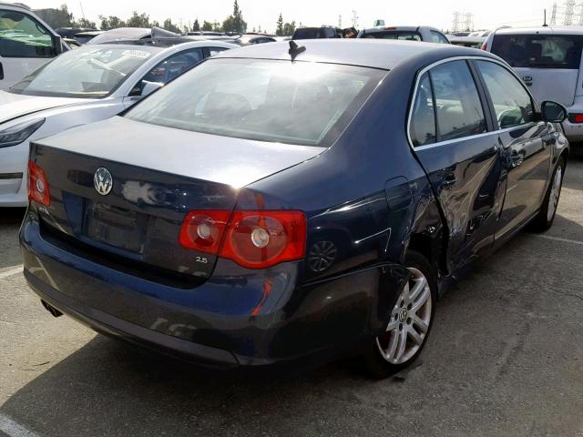 3VWSG71K87M010406 - 2007 VOLKSWAGEN JETTA 2.5 BLUE photo 4