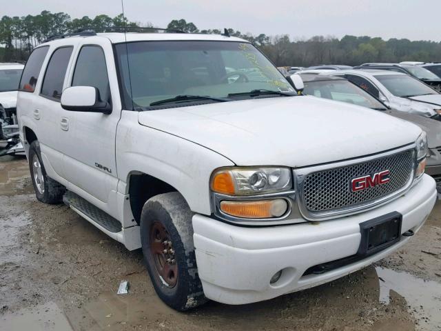 1GKEK63U56J154003 - 2006 GMC YUKON DENA WHITE photo 1