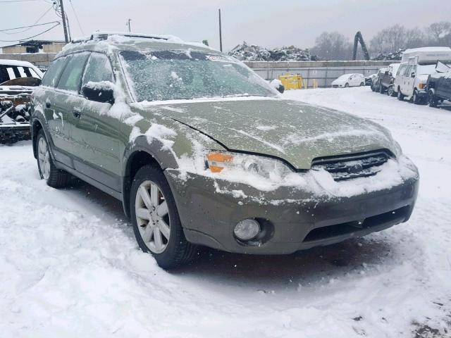 4S4BP61C877320020 - 2007 SUBARU LEGACY OUT GREEN photo 1