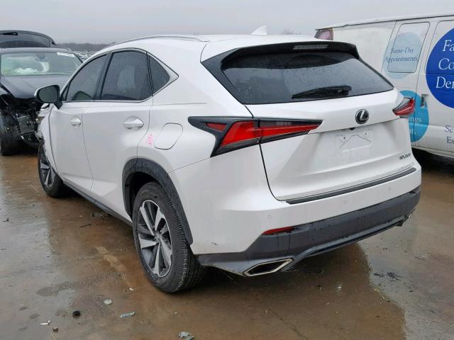 JTJYARBZ2J2100426 - 2018 LEXUS NX 300 WHITE photo 3