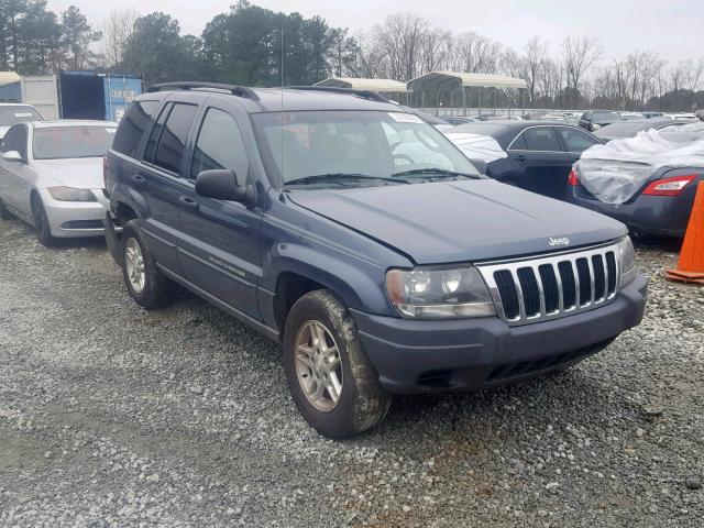 1J4GX48S43C614117 - 2003 JEEP GRAND CHER BLUE photo 1