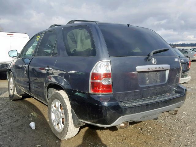 2HNYD18666H504637 - 2006 ACURA MDX TOURIN GRAY photo 3