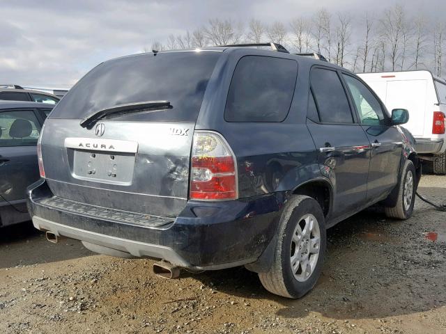 2HNYD18666H504637 - 2006 ACURA MDX TOURIN GRAY photo 4