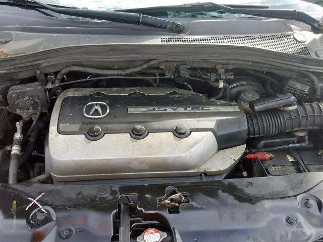 2HNYD18666H504637 - 2006 ACURA MDX TOURIN GRAY photo 7