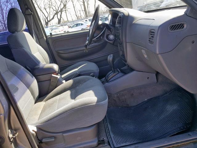 KNDJA723215074008 - 2001 KIA SPORTAGE GRAY photo 5