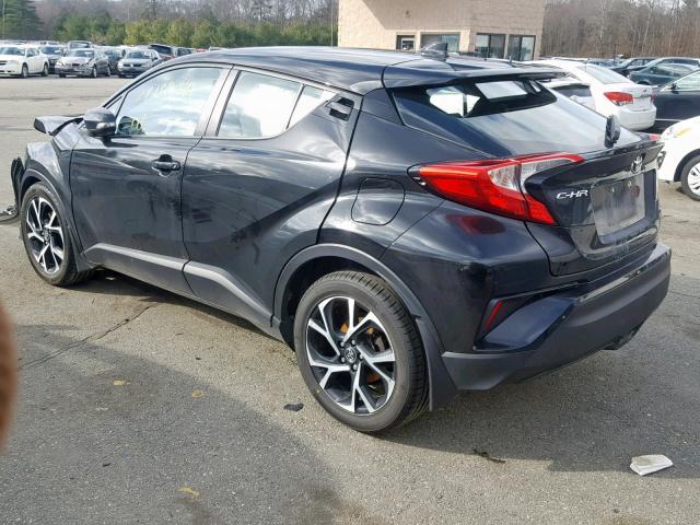 NMTKHMBX1JR022430 - 2018 TOYOTA C-HR XLE BLACK photo 3