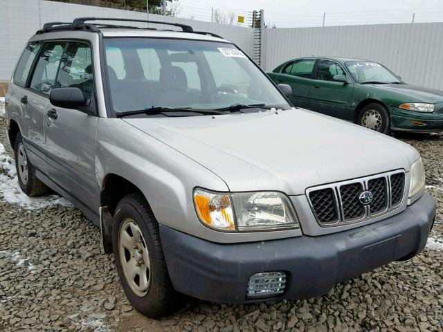 JF1SF63571H715867 - 2001 SUBARU FORESTER L TAN photo 1