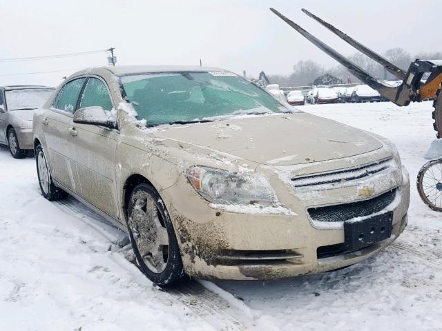 1G1ZJ577394178164 - 2009 CHEVROLET MALIBU 2LT GOLD photo 1