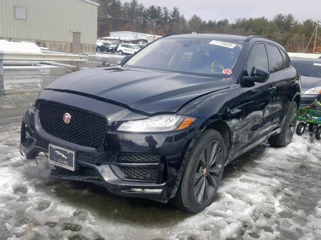 SADCL2FX0JA281673 - 2018 JAGUAR F-PACE R - BLACK photo 2