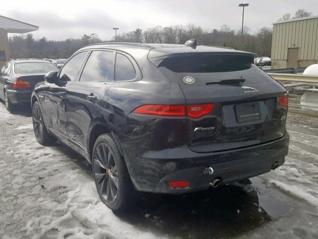 SADCL2FX0JA281673 - 2018 JAGUAR F-PACE R - BLACK photo 3