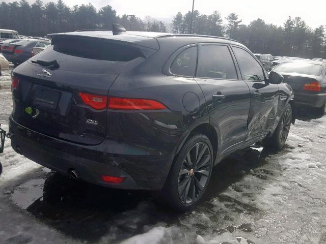 SADCL2FX0JA281673 - 2018 JAGUAR F-PACE R - BLACK photo 4