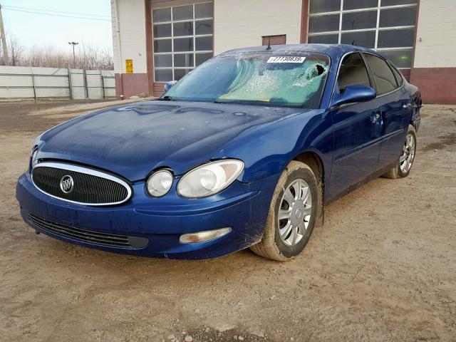 2G4WC532751292359 - 2005 BUICK LACROSSE C BLUE photo 2