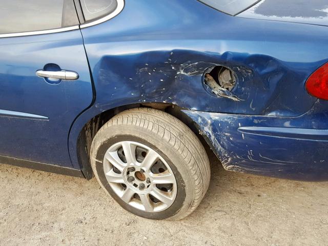 2G4WC532751292359 - 2005 BUICK LACROSSE C BLUE photo 9