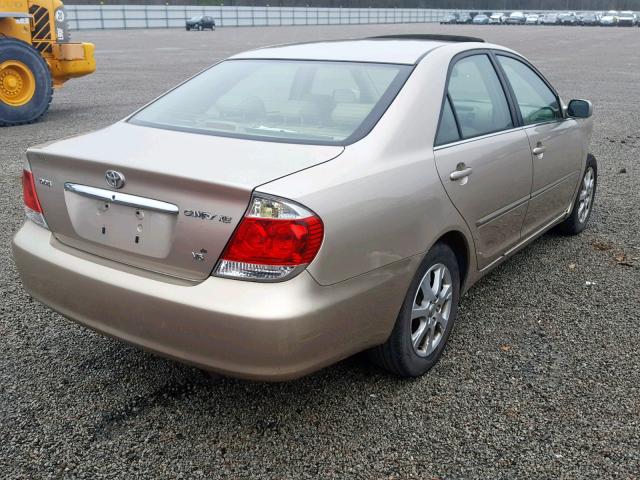 JTDBF32K960170342 - 2006 TOYOTA CAMRY LE GOLD photo 4