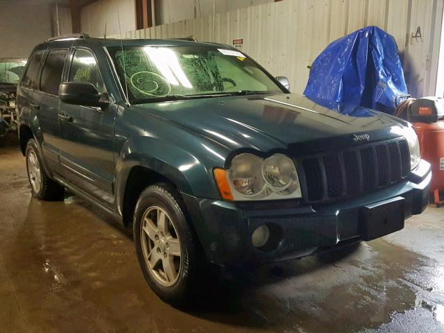 1J4GR48K25C661417 - 2005 JEEP GRAND CHER GREEN photo 1