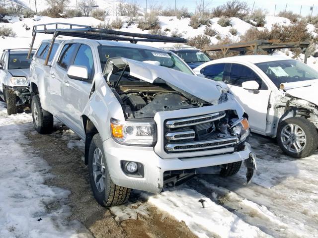 1GTP6CE16G1232056 - 2016 GMC CANYON SLE SILVER photo 1