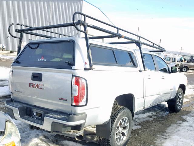 1GTP6CE16G1232056 - 2016 GMC CANYON SLE SILVER photo 4