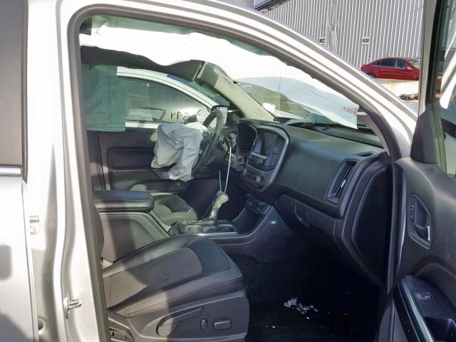 1GTP6CE16G1232056 - 2016 GMC CANYON SLE SILVER photo 5