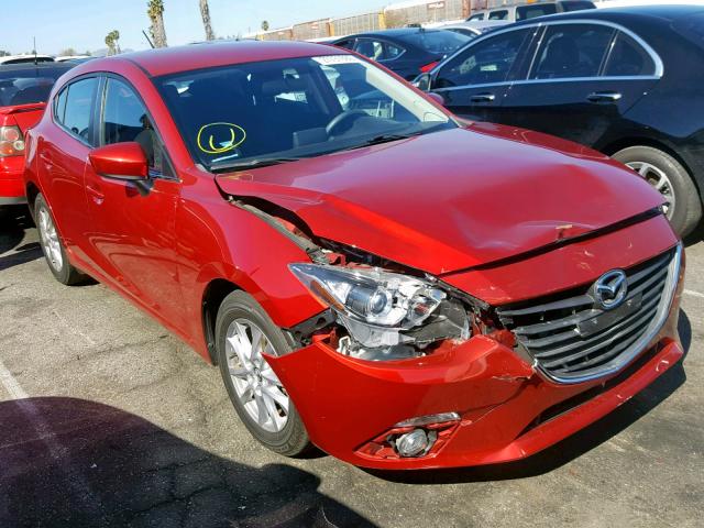 3MZBM1L76FM146370 - 2015 MAZDA 3 TOURING RED photo 1