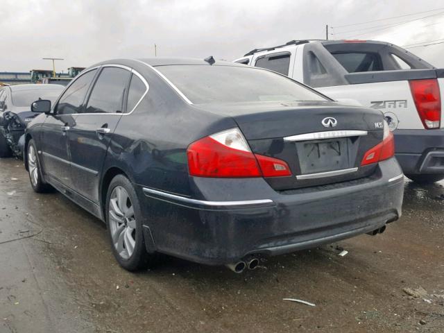 JNKAY01E68M604386 - 2008 INFINITI M35 BASE BLACK photo 3