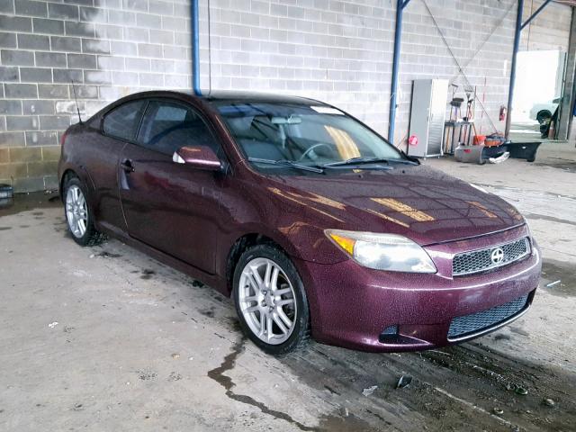 JTKDE177560066007 - 2006 TOYOTA SCION TC 栗色 照片 1