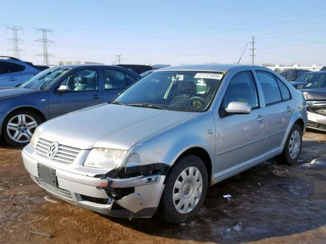 3VWRK69M83M176206 - 2003 VOLKSWAGEN JETTA GL SILVER photo 2