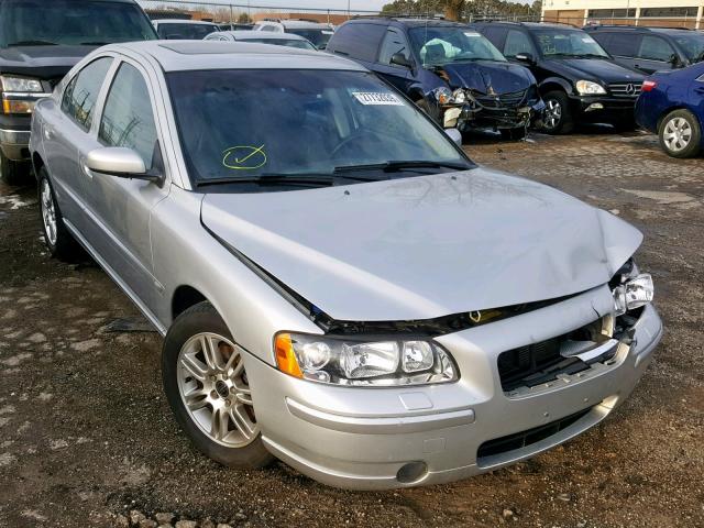 YV1RH592862538986 - 2006 VOLVO S60 2.5T SILVER photo 1