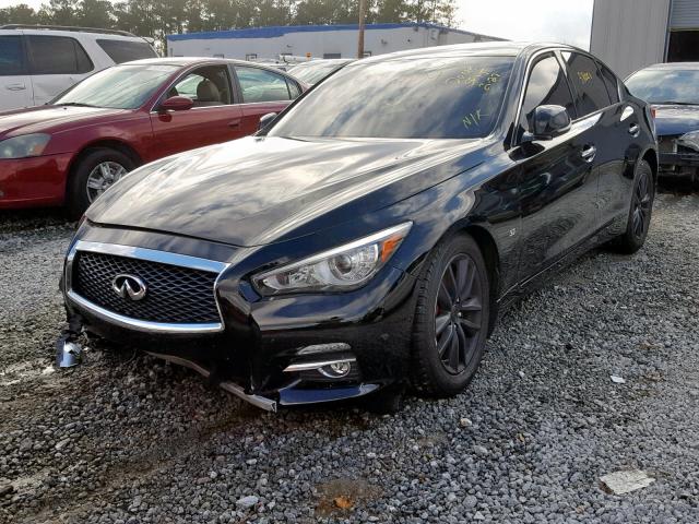 JN1BV7AR5FM405873 - 2015 INFINITI Q50 BASE BLACK photo 2