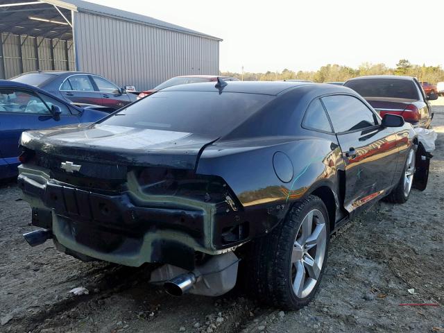 2G1FT1EWXB9113489 - 2011 CHEVROLET CAMARO 2SS BLACK photo 4