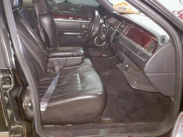 1LNHM81W77Y622420 - 2007 LINCOLN TOWN CAR S BLACK photo 5