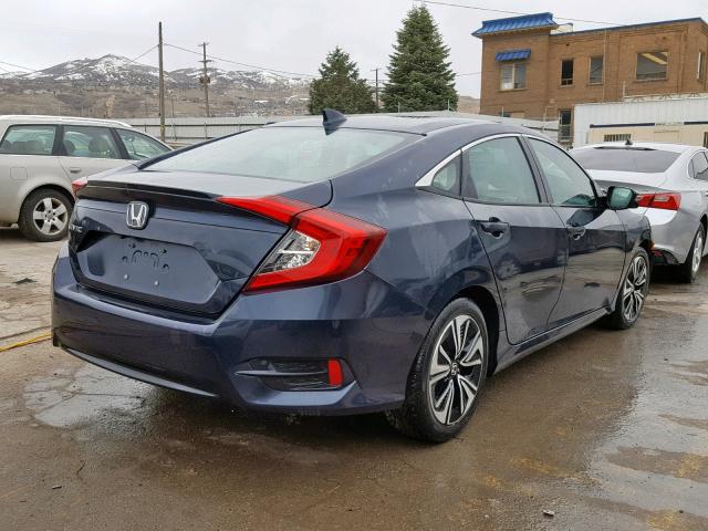 19XFC1F71GE017743 - 2016 HONDA CIVIC EXL BLUE photo 4