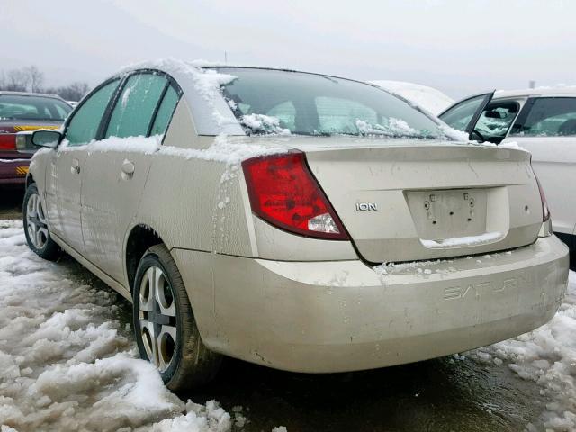1G8AL52F23Z132391 - 2003 SATURN ION LEVEL BEIGE photo 3