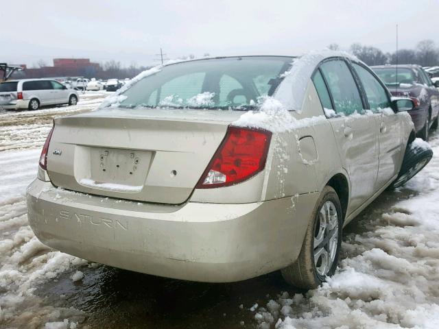 1G8AL52F23Z132391 - 2003 SATURN ION LEVEL BEIGE photo 4