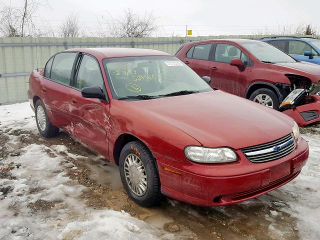 1G1ND52F54M529458 - 2004 CHEVROLET CLASSIC RED photo 1