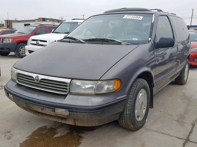 4M2DV11W4RDJ30889 - 1994 MERCURY VILLAGER GRAY photo 2