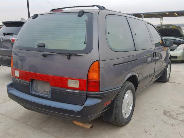 4M2DV11W4RDJ30889 - 1994 MERCURY VILLAGER GRAY photo 4