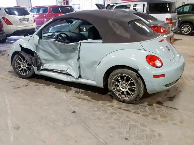 3VWRF31Y56M310904 - 2006 VOLKSWAGEN NEW BEETLE Mavi foto 10