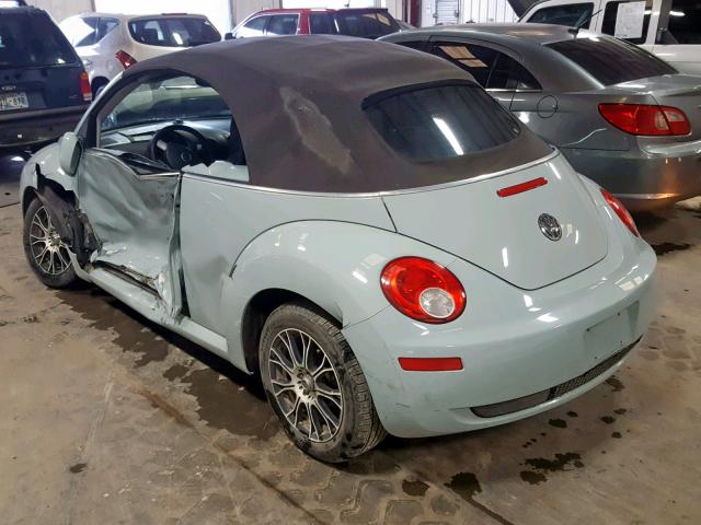 3VWRF31Y56M310904 - 2006 VOLKSWAGEN NEW BEETLE Mavi foto 3