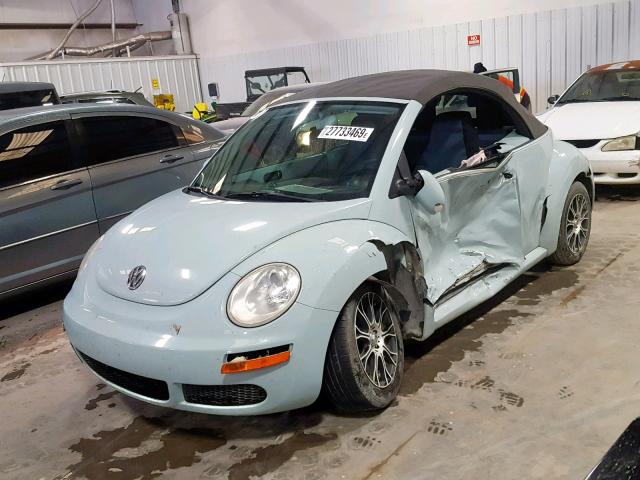 3VWRF31Y56M310904 - 2006 VOLKSWAGEN NEW BEETLE Mavi foto 9