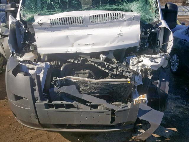 3C6TRVDG8HE551097 - 2017 RAM PROMASTER WHITE photo 7